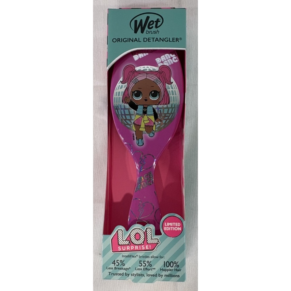 Limited Edition LOL Surprise V.R.Q.T. Wet Brush Original Detangler Brush
